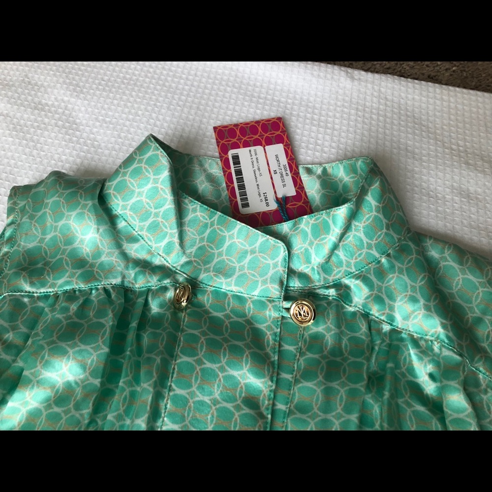 NEW Lissa Mar Worth It Dress XS mint color tags on